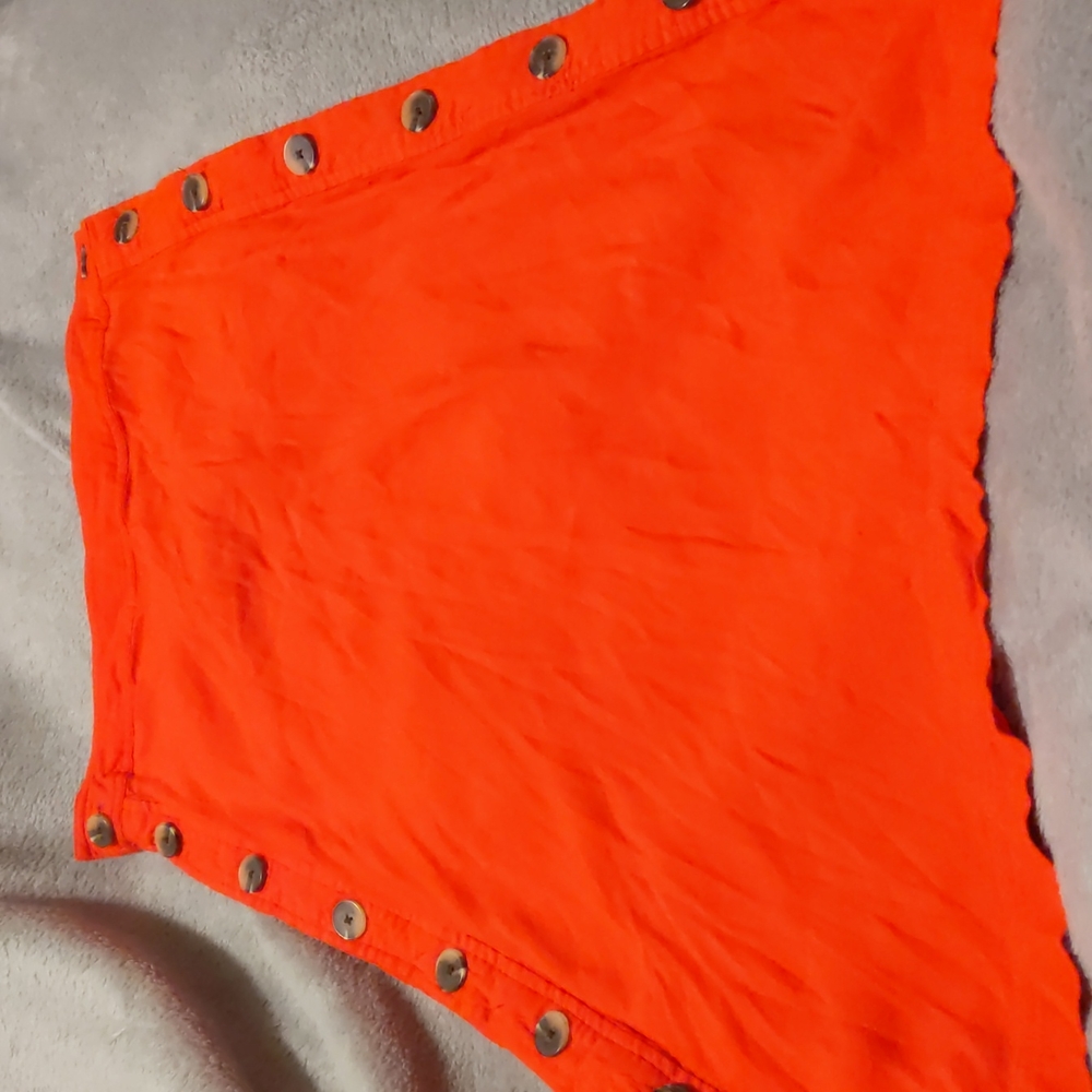 Madewell red skirt size 2 - Picture 2 of 9